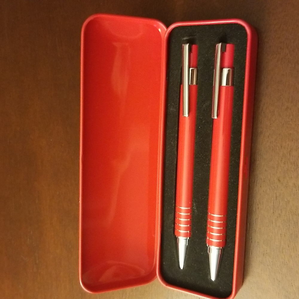 Pens set woman and men